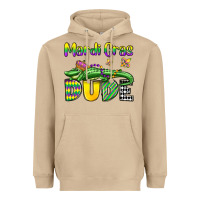 Mushroom mardi gras dude alligator olivia Heavyweight Hoodie - OliviaCreatesArt