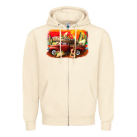 Sandshell mexican cinco de mayo truck Zipper Hoodie - CowGirlArtShop