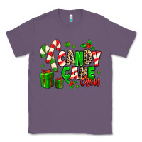 Lavender Candy Cane Crew Classic Tee - MaliasSmallBusiness