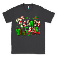 Smoke Candy Cane Crew Classic Tee - MaliasSmallBusiness