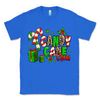 True Royal Candy Cane Crew Classic Tee - MaliasSmallBusiness