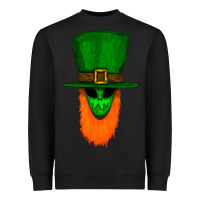 Black St. Patrick' Day Gnome Heavyweight Sweatshirt - Bettercallsaul