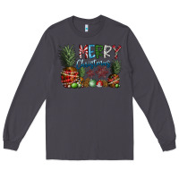 Smoke Merry Christmas Long Sleeve Tee - SublimationCraftShop
