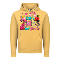 Vintage Mustard little miss second grade Vintage Hoodie - NancyCooperArtShop