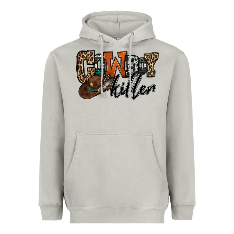 Cowboy Killer Heavyweight Hoodie by OliviaCreatesArt | Teevron