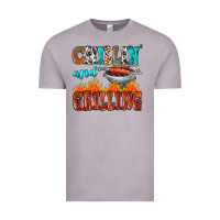 Vintage Zinc chillin and grilling Vintage Tee - MaliasSmallBusiness