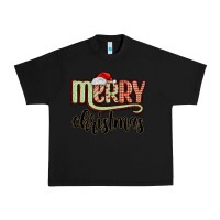 Black merry christmas Urban Heavy Tee - MaliasSmallBusiness