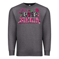 Charcoal Heather One loved mama Valentine's Day Premium Sweatshirt - FaDigitalArtStudio