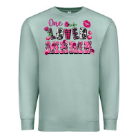 Seafoam One loved mama Valentine's Day Premium Sweatshirt - FaDigitalArtStudio