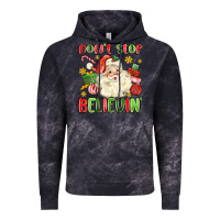 Cloud Black don't stop believin' Vintage Hoodie - MaliasSmallBusiness