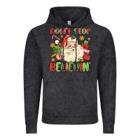 Vintage Black don't stop believin' Vintage Hoodie - MaliasSmallBusiness