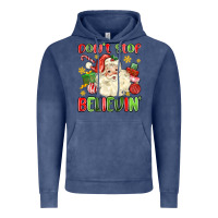 Vintage Denim don't stop believin' Vintage Hoodie - MaliasSmallBusiness