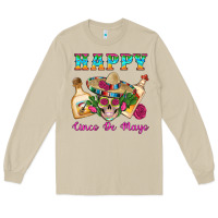 Mushroom Happy Cinco De Mayo Mexican Skull Tequila Bottle Roses Cactus Long Sleeve Tee - Artiststas
