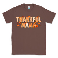 Chestnut Thankful Mama Classic Tee - MaliasSmallBusiness