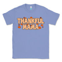 Colony Blue Thankful Mama Classic Tee - MaliasSmallBusiness
