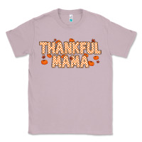 Lilac Thankful Mama Classic Tee - MaliasSmallBusiness