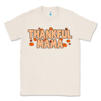 Natural Thankful Mama Classic Tee - MaliasSmallBusiness