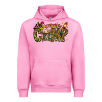 Fuchsia Pink Summer Camp Urban Hoodie - CowhideDigitalArt