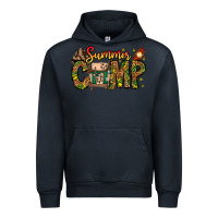 Navy Summer Camp Urban Hoodie - CowhideDigitalArt