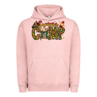 Pigment Salmon Summer Camp Urban Hoodie - CowhideDigitalArt