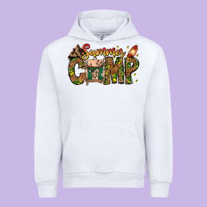 Summer Camp Urban Hoodie Designed By Cowhidedigitalart