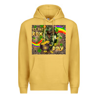 Antique Gold St. Pat Rex Day Premium Hoodie - CowGirlArtShop