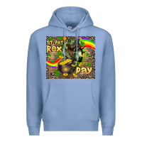 Colony Blue St. Pat Rex Day Premium Hoodie - CowGirlArtShop
