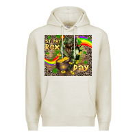 Oatmeal Heather St. Pat Rex Day Premium Hoodie - CowGirlArtShop