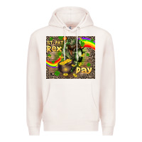 Pale Pink St. Pat Rex Day Premium Hoodie - CowGirlArtShop