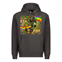Smoke St. Pat Rex Day Premium Hoodie - CowGirlArtShop