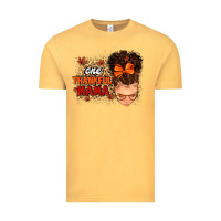 Vintage Mustard one thankful mama Vintage Tee - MaliasSmallBusiness