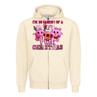 Sandshell iam dreaming of a christmas Zipper Hoodie - CowGirlArtShop