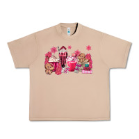 Burro pink gingerbread coffee Urban Heavy Tee - MaliasSmallBusiness