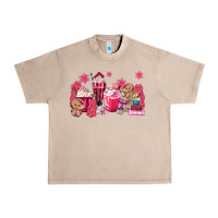 French Oak pink gingerbread coffee Urban Heavy Tee - MaliasSmallBusiness