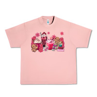 Salmon pink gingerbread coffee Urban Heavy Tee - MaliasSmallBusiness