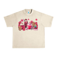 Sandshell pink gingerbread coffee Urban Heavy Tee - MaliasSmallBusiness