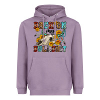 Lavender back on my bullshit western olivia Heavyweight Hoodie - OliviaCreatesArt