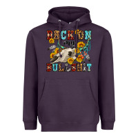 Plum back on my bullshit western olivia Heavyweight Hoodie - OliviaCreatesArt