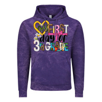 Cloud Purple my first day of 3rd grade Vintage Hoodie - NancyCooperArtShop