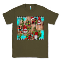 Army Green ho ho ho gnome Classic Tee - JahusDesignShop