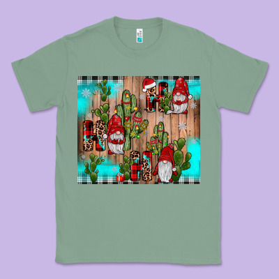 Ho Ho Ho Gnome Classic Tee Designed By Jahusdesignshop
