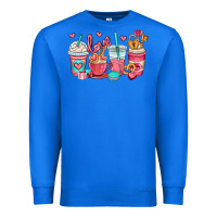 True Royal valentines day coffee cups (1) Premium Sweatshirt - OliviaCreatesArt