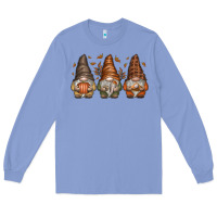 Colony Blue fall gnomes Long Sleeve Tee - SublimationCraftShop