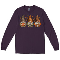Plum fall gnomes Long Sleeve Tee - SublimationCraftShop