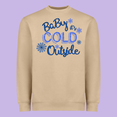Baby It S Cold Outside Heavyweight Sweatshirt Designed By Bettercallsaul