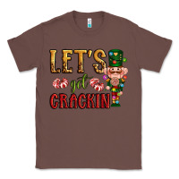 Chestnut Let's get crackin Christmas Classic Tee - NancyCooperArtShop