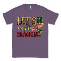 Lavender Let's get crackin Christmas Classic Tee - NancyCooperArtShop