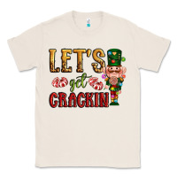 Natural Let's get crackin Christmas Classic Tee - NancyCooperArtShop