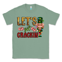 Sage Let's get crackin Christmas Classic Tee - NancyCooperArtShop