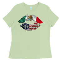 Matcha mexico usa lips Ladies Tee - AdoDesignShop
